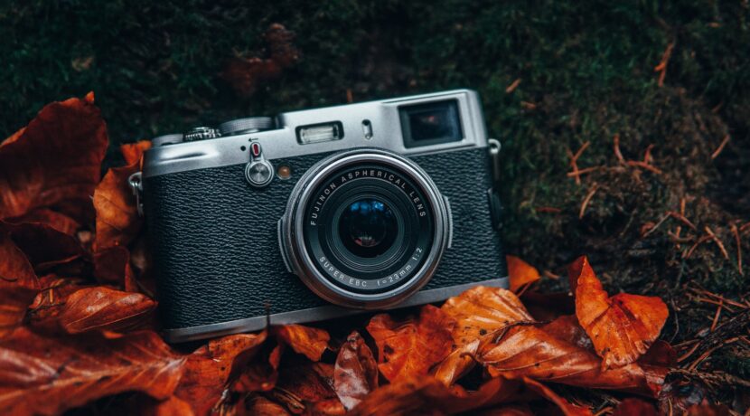 gray and black camera