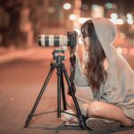 night, camera, photographer