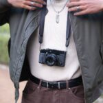 a man with a camera attached to his chest