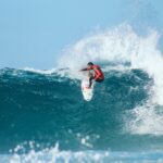 person surfing