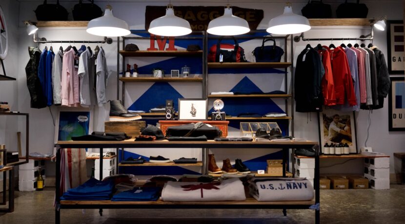 clothes store interior