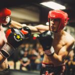 two man playing boxing