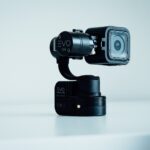 black GoPro HERO 5 with gimbal